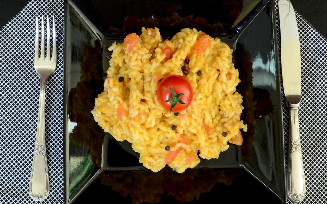 risoto tomates