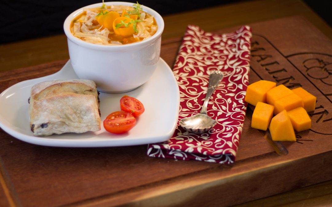 Sopa Creme de Tomate e Abóbora