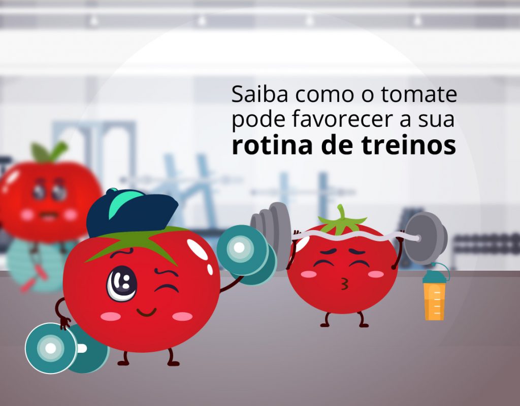 Saiba como o tomate pode favorecer a sua rotina de treinos