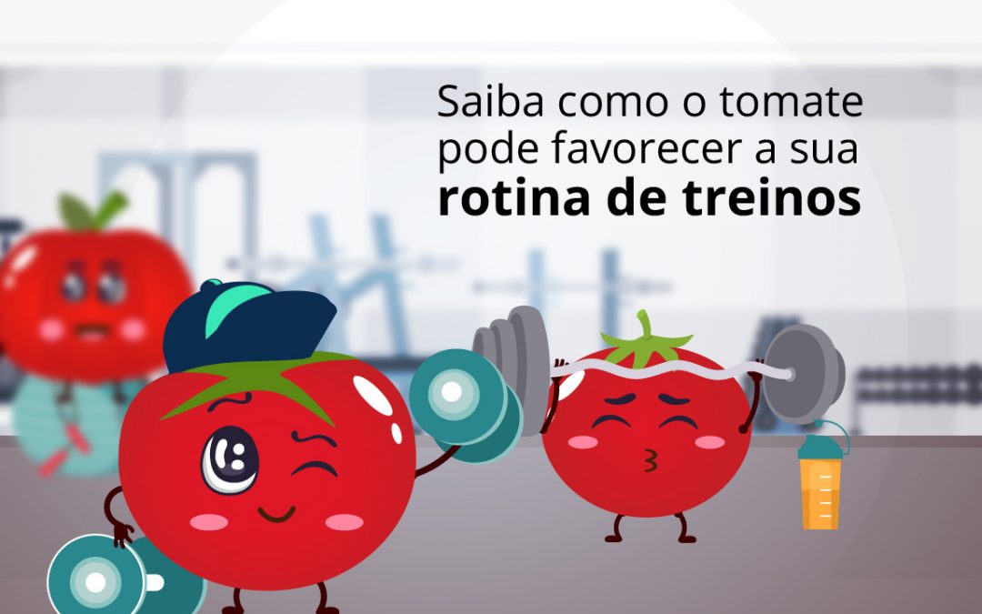 Saiba como o tomate pode favorecer a sua rotina de treinos