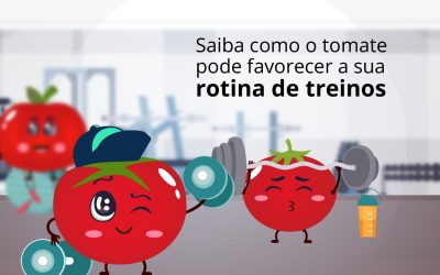 Saiba como o tomate pode favorecer a sua rotina de treinos
