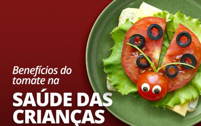 Benefícios do tomate na saúde das crianças