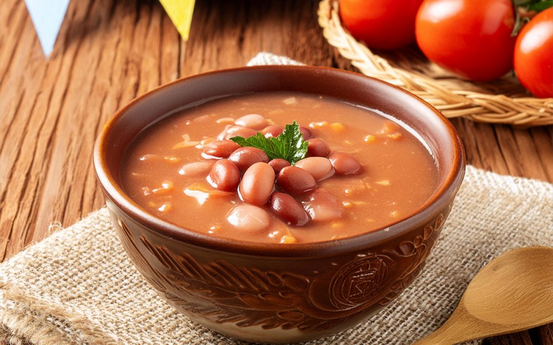 Caldinho de Feijão com Tomate Italiano