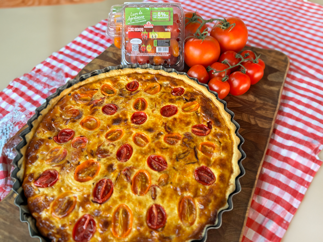 Quiche Tomate Grape Mallmann