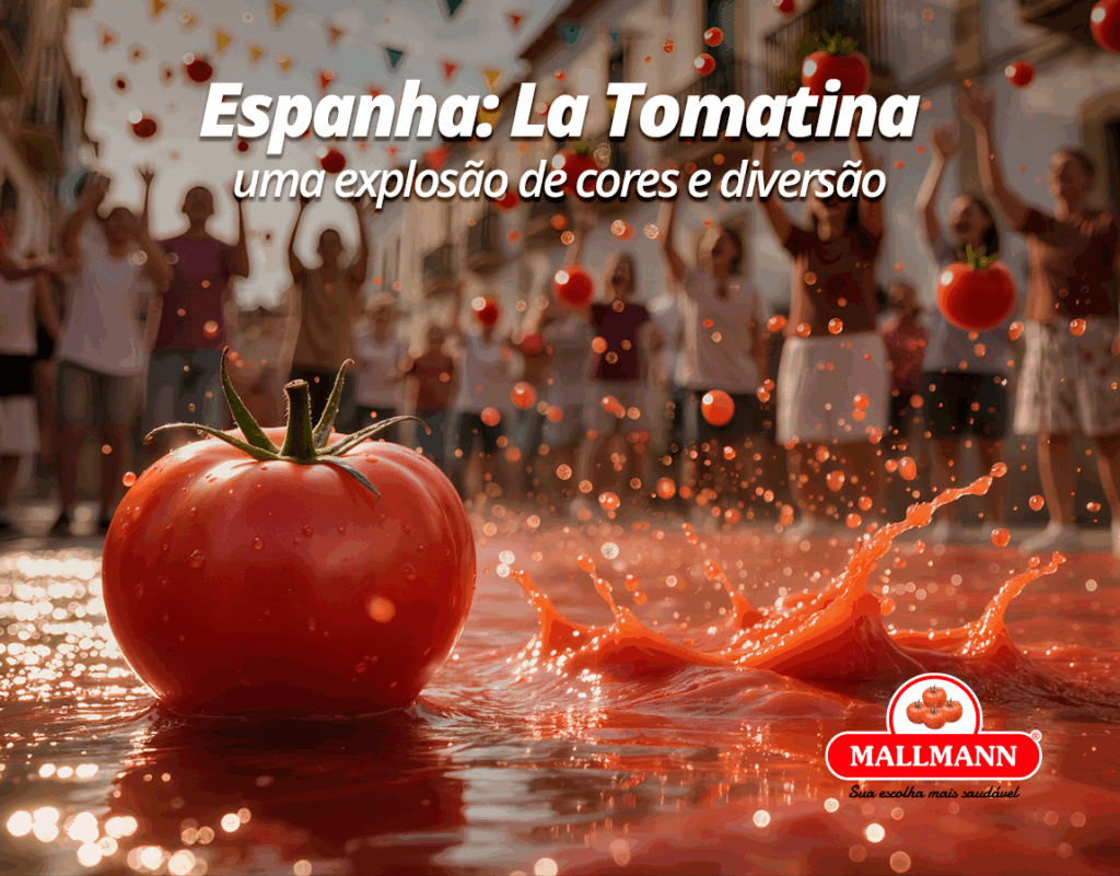 Espanha: La Tomatina, uma explosão de cores e diversão