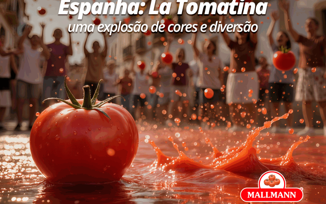 Espanha: La Tomatina, uma explosão de cores e diversão