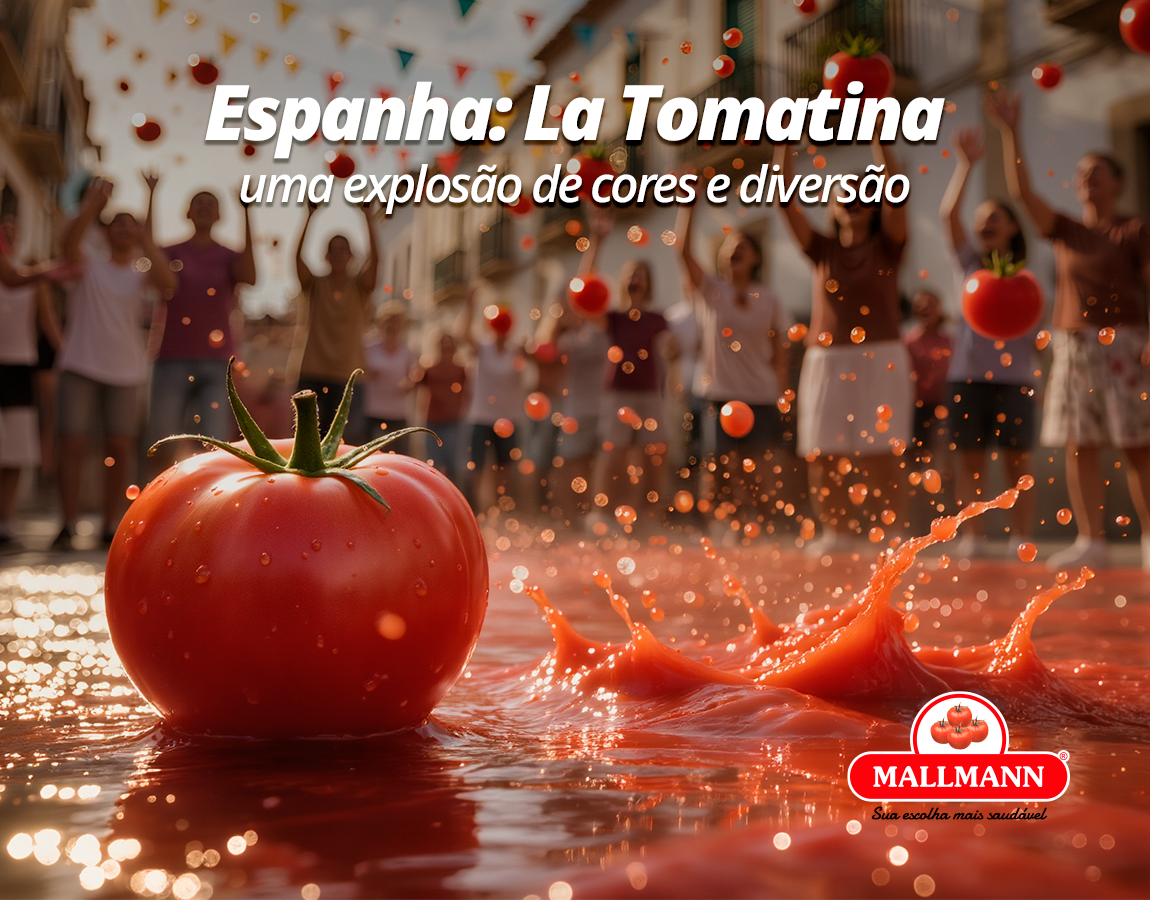 Nosso-conceito Espanha: La Tomatina, uma explosão de cores e diversão