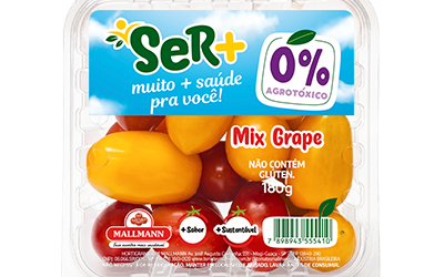 Tomate Mix Grape Ser+ 0% agrotóxico
