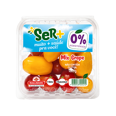 Tomate Mix Grape Ser+ 0% agrotóxico