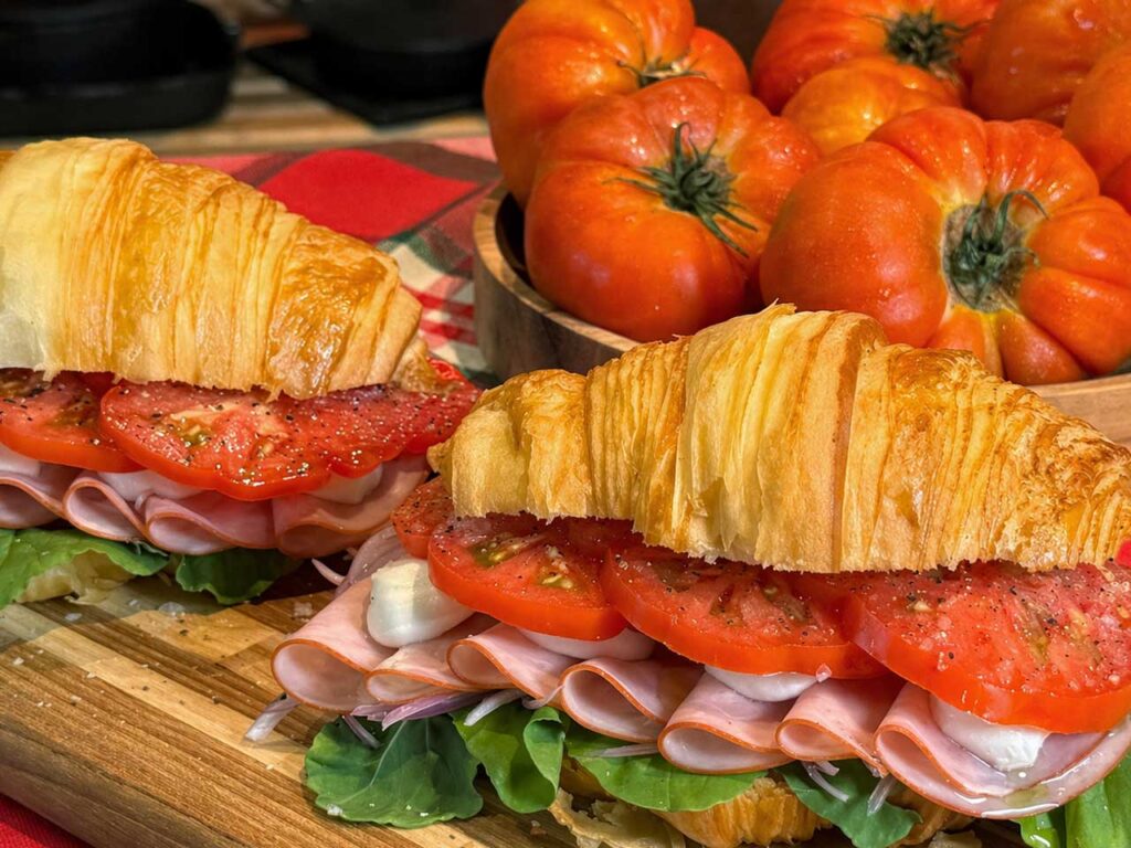 Croissant recheado